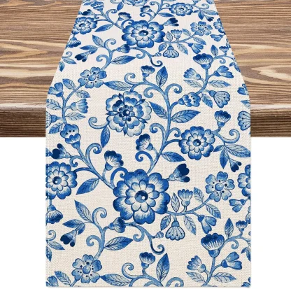 Blue Table Runners