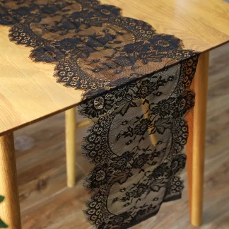 Black Table Runners